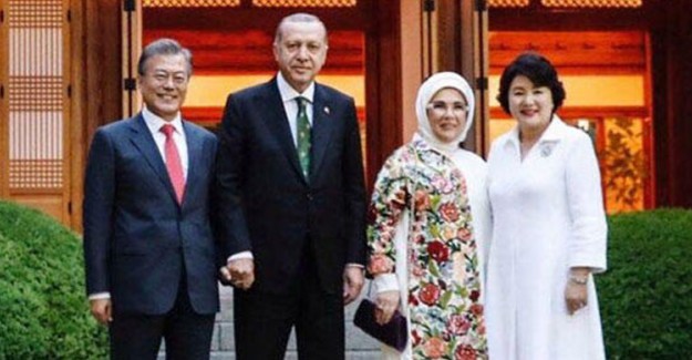 Güney Kore Liderinden Cumhurbaşkanı Erdoğan'a Türkçe Mesaj Jesti
