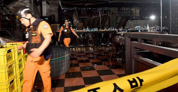 Güney Kore'de Gece Kulübünün Balkonu Çöktü: 2 Ölü