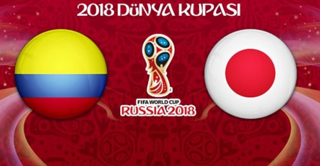 H Grubu'nda Perde Kolombiya Japonya Maçıyla Açılıyor!