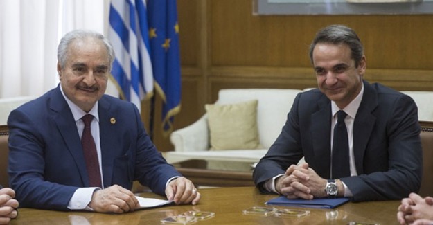 Hafter Yunanistan Başbakanı Miçotakis İle Görüştü
