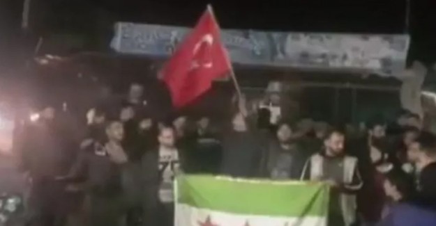 Halep'te TSK İçin Destek Gösterisi