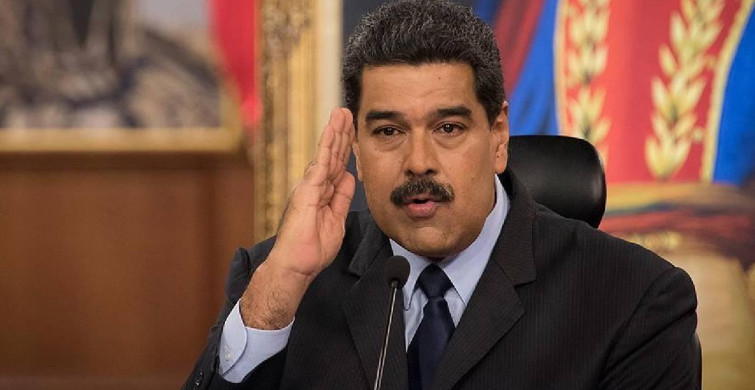 Halk referandumda evet dedi: Venezuela başkanı Maduro sosyal medyadan ülkenin yeni haritasın paylaştı