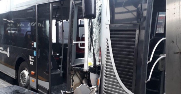 Haramidere'de Metrobüs Kazası Meydana Geldi! Yaralılar Var