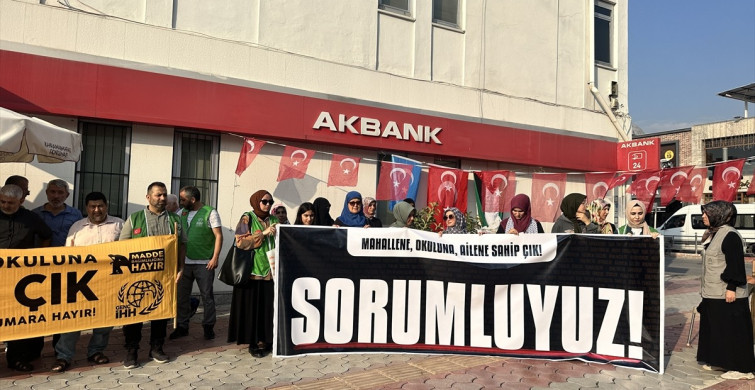 Hatay'da Kadına Yönelik Şiddet Protestosu