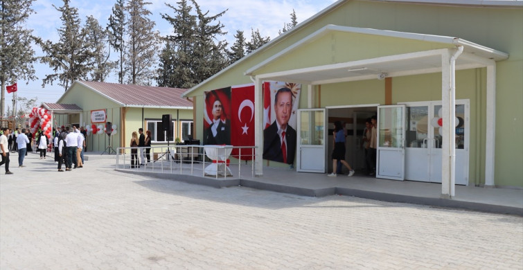 Hatay'da Yıkılan Okulun Yerine Yeni Bina İnşa Edildi