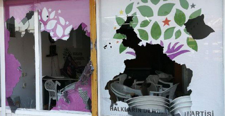 HDP İlçe Binasına Saldıran Şahıs Gözaltında