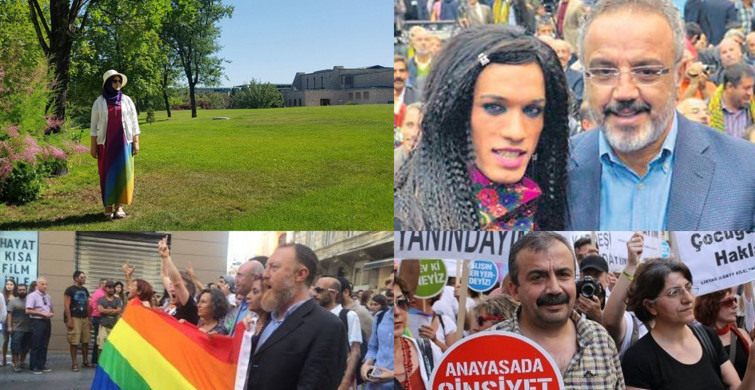 HDP'nin Tesettürlü İstanbul Milletvekili Hüda Kaya'dan LGBT'ye Destek