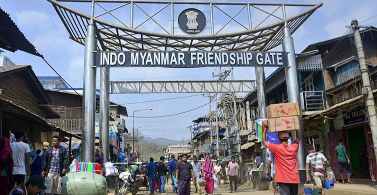Hindistan’dan Myanmar sınırına tel örgü önlemi!