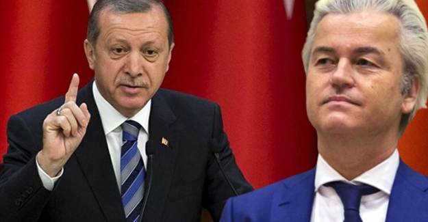 Hollanda Özgürlük Partisi Başkanı Geert Wilders Cumhurbaşkanı Erdoğan'a 'Terörist' Dedi