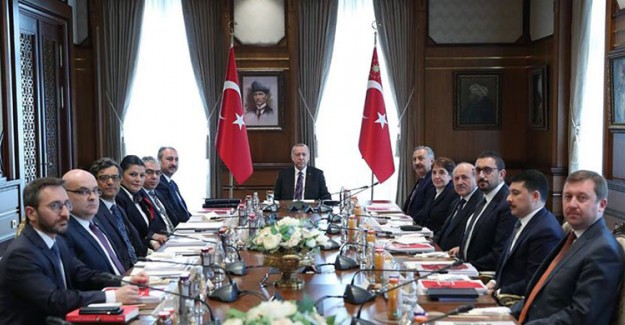 Hukuk Politikaları Kurulu, Cumhurbaşkanı Erdoğan Başkanlığında Toplandı