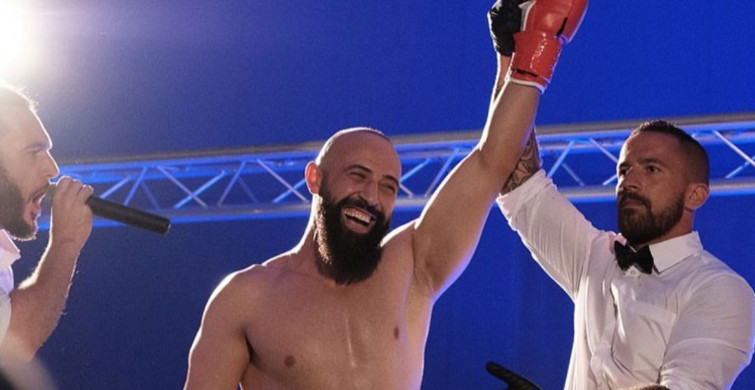 Ibrahim Kawi Khalil Yenilmez Chessington boksörü bir kez daha zafer kazandı