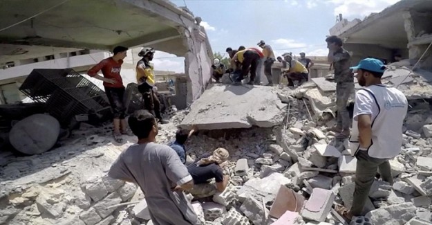 İdlib'e Hava Saldırısı: 12 Ölü, 33 Yaralı