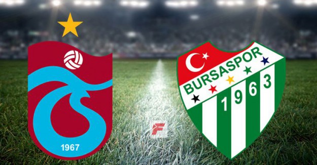 Trabzonspor - Bursaspor: 1-1 (Maç Sonucu, Maç Özeti)