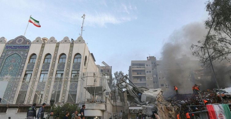İsrail, İran’ın Şam Büyükelçiliği’ne 6 füze fırlattı!