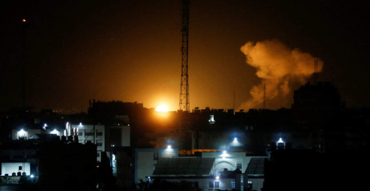 İsrail saldırılara devam ediyor: Gazze şehri roketlerin hedefi oldu