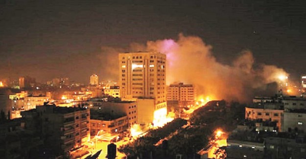 İsrail'den Gazze'ye Bombalı Saldırı; Katliam Devam Ediyor!