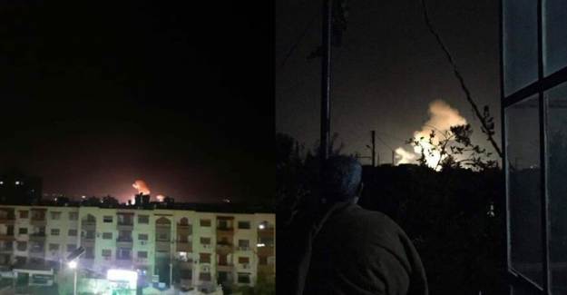 İsrail'den Şam'a Saldırı