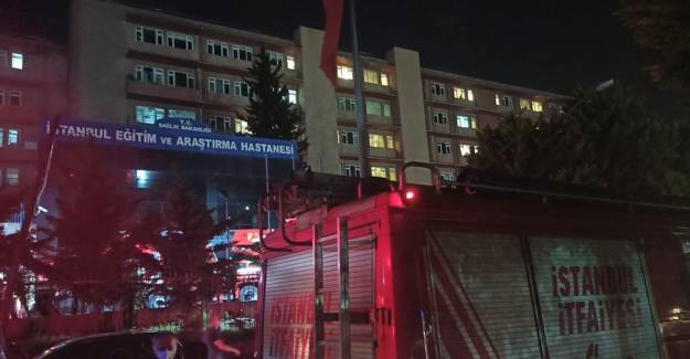 İstanbul Eğitim ve Araştırma Hastanesi'nde Korkutan Yangın