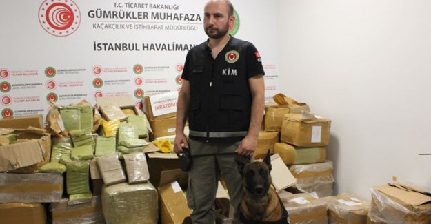 İstanbul Havalimanı'nda 1 Ton 700 Kilogram Uyuşturucu Ele Geçirildi!