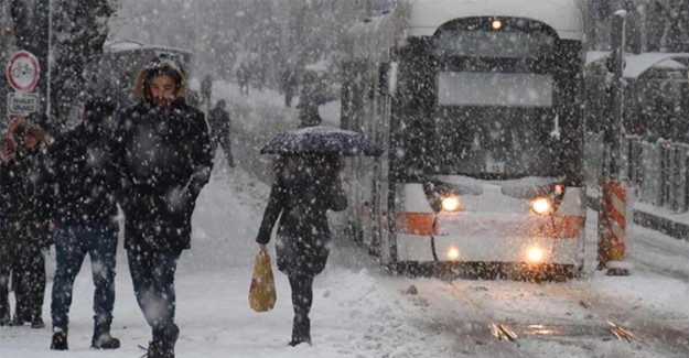 İstanbul İçin Kar Yağışı Uyarısı! 