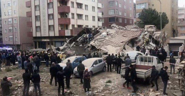 İstanbul Kartal'da Çöken Binanın Olaydan Önceki Görüntüsü Ortaya Çıktı