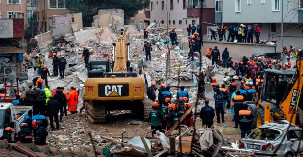İstanbul Kartal'daki Çöken Binada Ölü Sayısı 14 Oldu