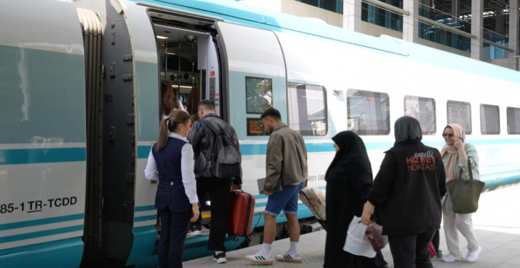 İstanbul-Sivas YHT Hattı yoğun çalışıyor: 1 ayda 55 bin yolcu kullandı