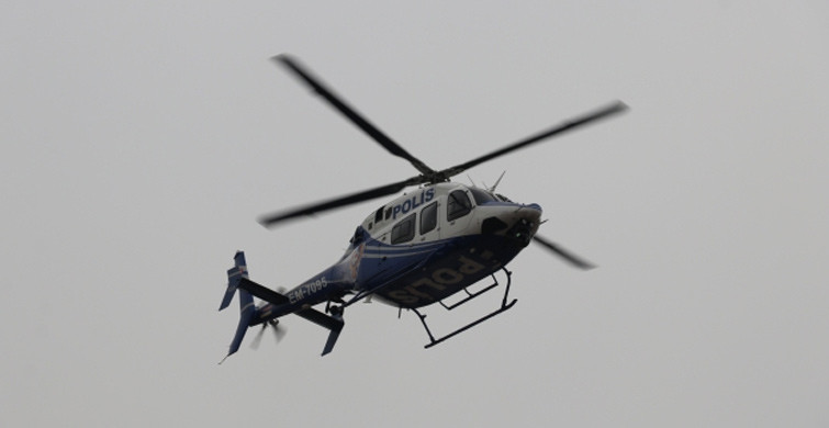 İstanbul’da Helikopter Destekli Asayiş Uygulaması