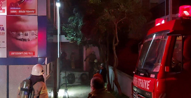 İstanbul'da Özel Bir Hastanede Yangın Çıktı