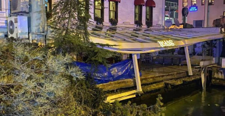 İstanbul’da restoranın bulunduğu iskele çöktü: Çok sayıda yaralı var