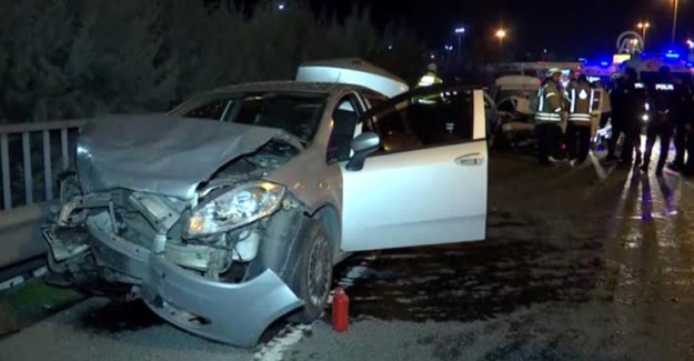 İstanbul'da Trafik Magandası Zincirleme Kazaya Yol Açtı! 1 Yaralı