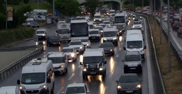 İstanbul'da Trafik Yoğunluğu Yüzde 70'e Ulaştı