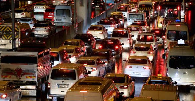 İstanbul'da Trafik Yoğunluğu
