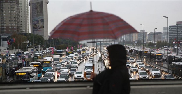 İstanbul'da Yarın Yağış Bekleniyor