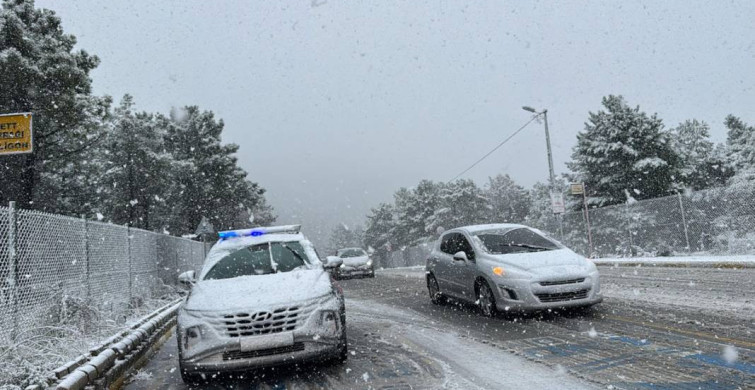 İstanbul’da yılın ilk karı düştü