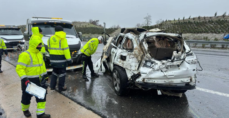 İzmir-İstanbul Otoyolu'nda korkutan zincirleme kaza: 1 ölü, çok sayıda yaralı var