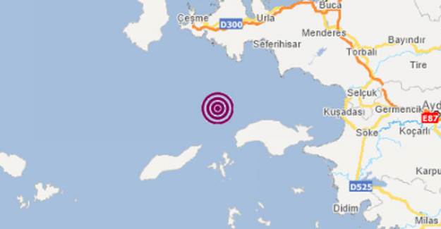 İzmir'de Bir Deprem Daha Meydana Geldi