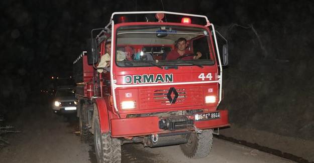 İzmir'de Ormanlık Alanda Çıkan Yangına Müdahale Edildi!