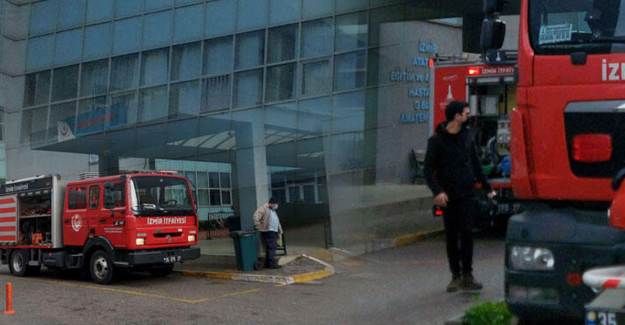 İzmir'de Şizofreni Hastası Yatağını Yaktı