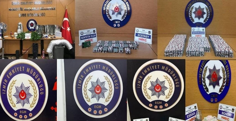 İzmir'de Uyuşturucu Operasyonu