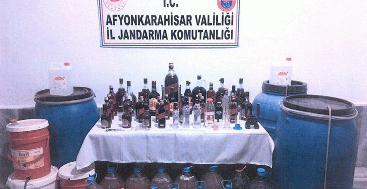 Jandarma Sahte Alkol Operasyonu Düzenledi! CHP'li Başkan Suçüstü Yakalandı