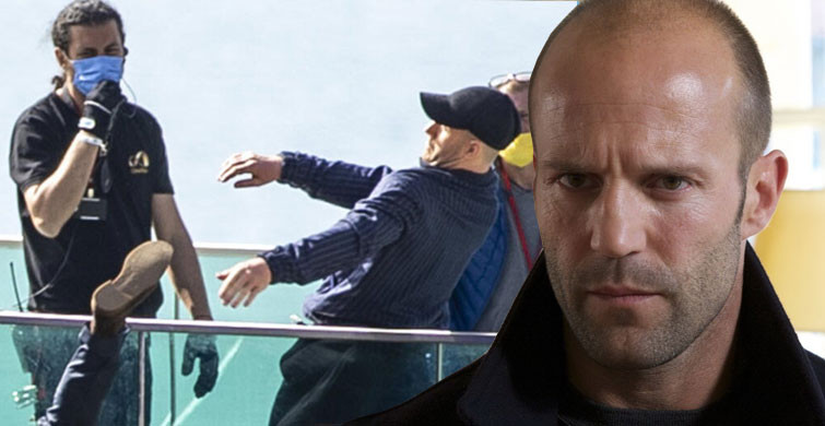 Jason Statham ve Guy Ritchie Antalya'da Film Çekimine Devam Ediyor