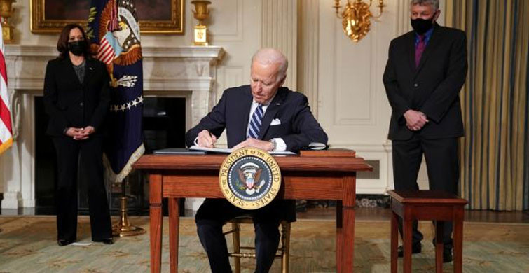 Joe Biden'dan 1,9 Trilyon Dolarlık Destek Paketine Onay