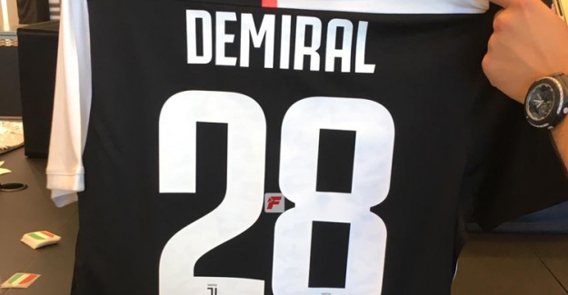 Juventus'un Yeni Transferi Merih Demiral'ın Forma Numarası Belli Oldu!