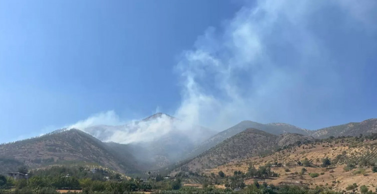 Kahramanmaraş’ta dumanlar gökyüzünü kapladı: Orman yangınına müdahale ediliyor