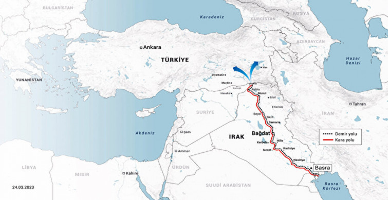 Kalkınma Yolu Projesi: Türkiye ve Irak'ın ekonomik iş birliği yolunda yeni bir adım!