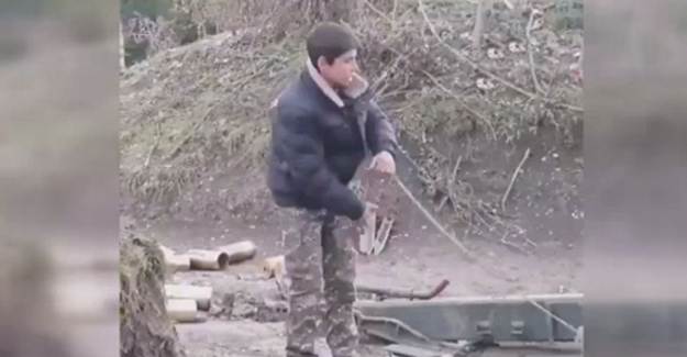 Kalleş Ermenistan Savaşta Çocukları Kullanıyor