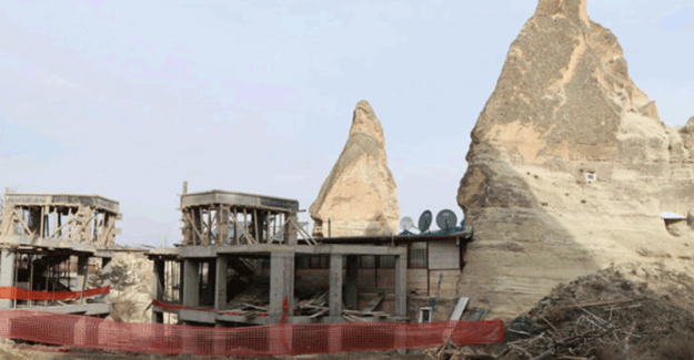 Kapadokya'yı Katledecek Olan Otel İnşaatı Durduruldu!