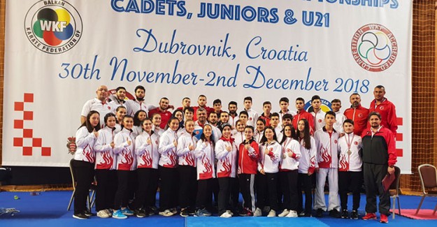 Karate Milli Takımı’ndan Balkan Şampiyonası'nda 26 Madalya!