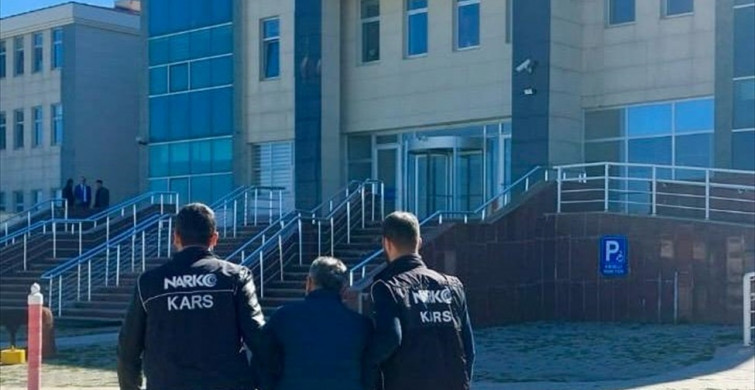 Kars'ta Uyuşturucu Suçlusu Firari Hükümlü Yakalandı